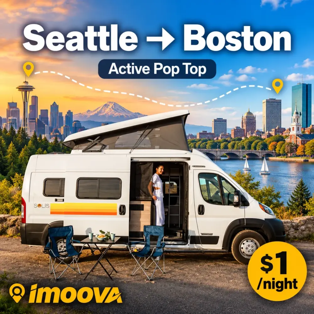 Trasloco di Active Pop Top da Seattle a Boston