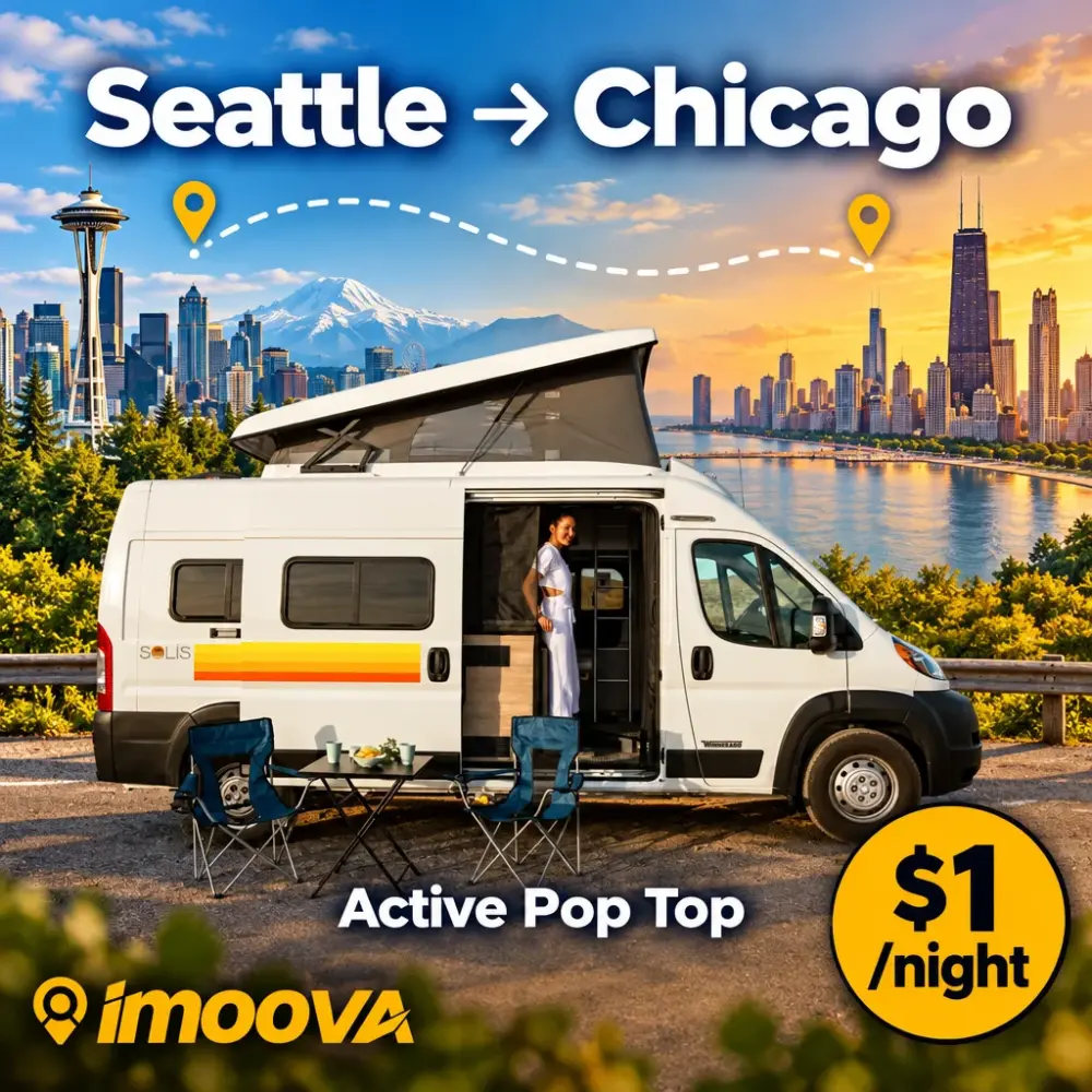 Trasloco di Active Pop Top da Seattle a Chicago