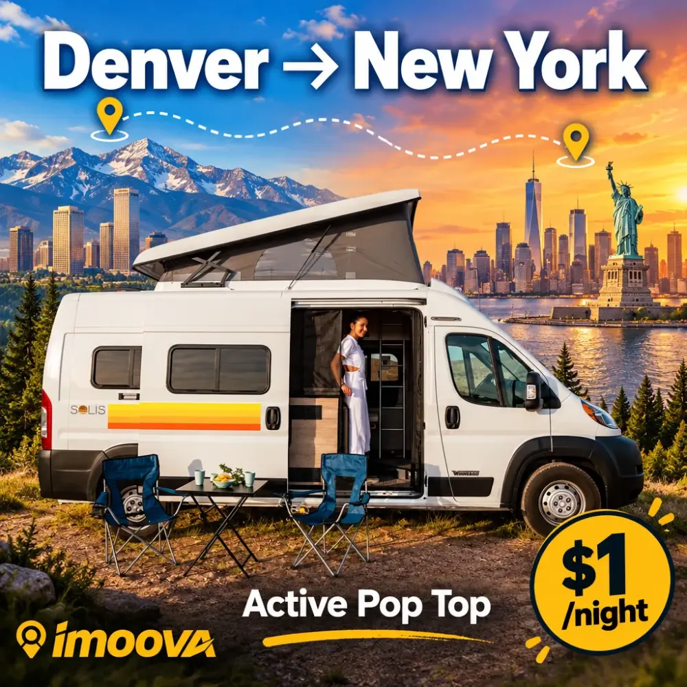 Trasloco di Active Pop Top da Denver a New York