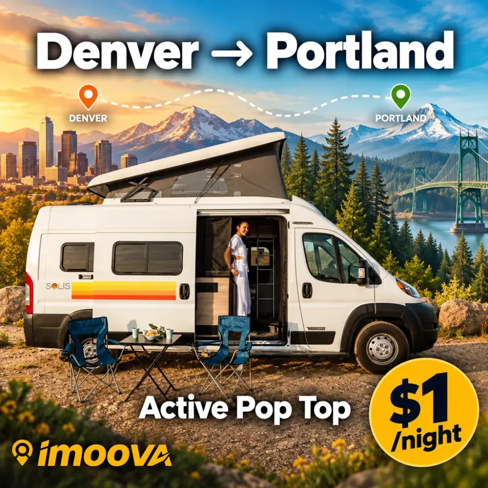 Trasloco di Active Pop Top da Denver a Portland