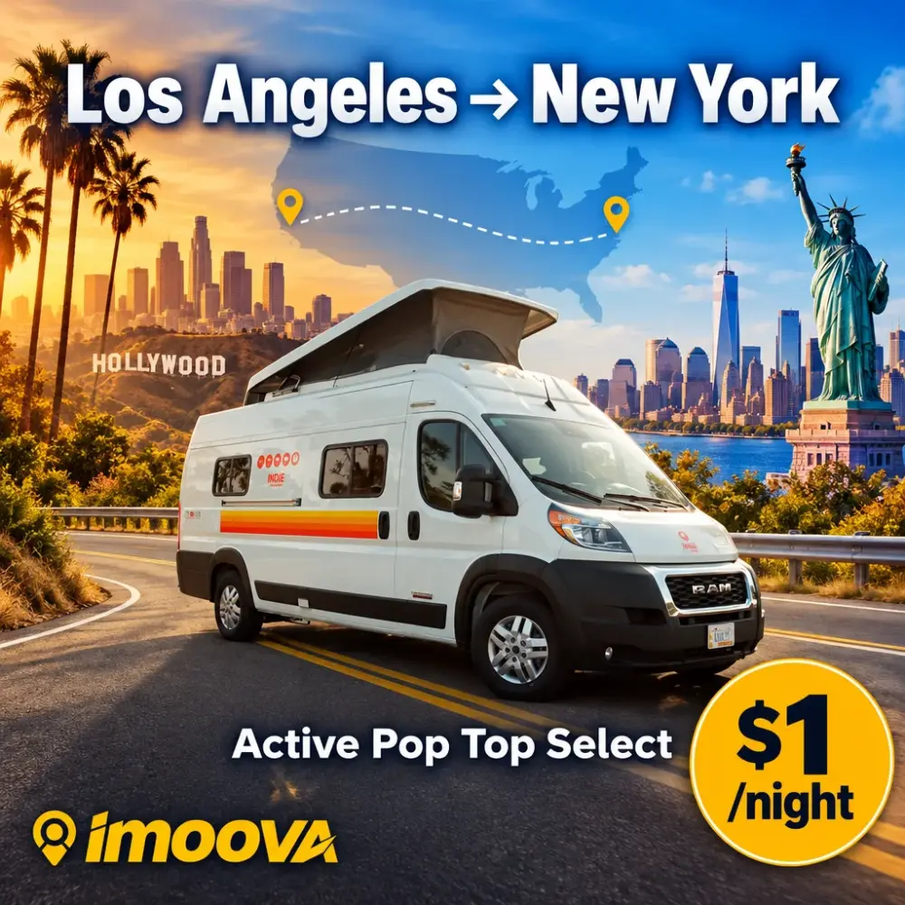 Trasloco di Active Pop Top Select da Los Angeles a New York
