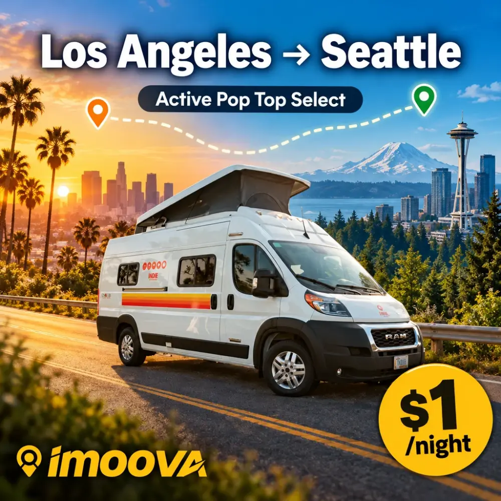 Trasloco di Active Pop Top Select da Los Angeles a Seattle