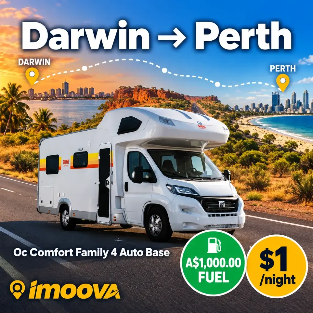 Oc Comfort Family 4 Auto Base relocation from Darwin to Perth