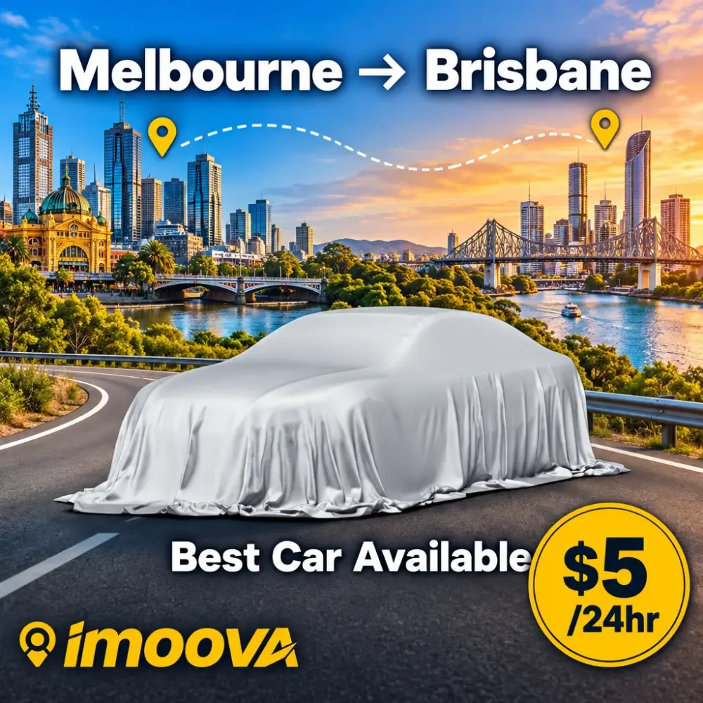 Best Car Available relocation from Melbourne to Brisbane