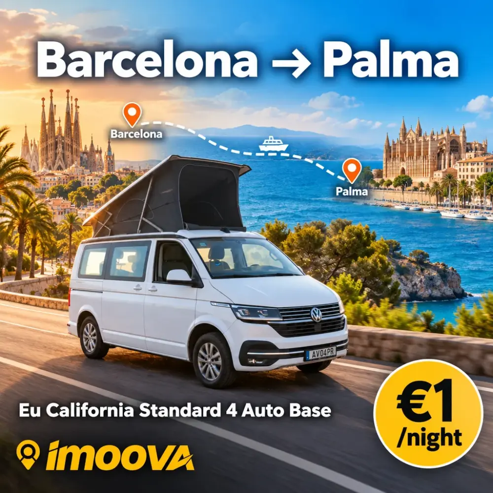 Eu California Standard 4 Auto Base relocation from Barcelona to Palma