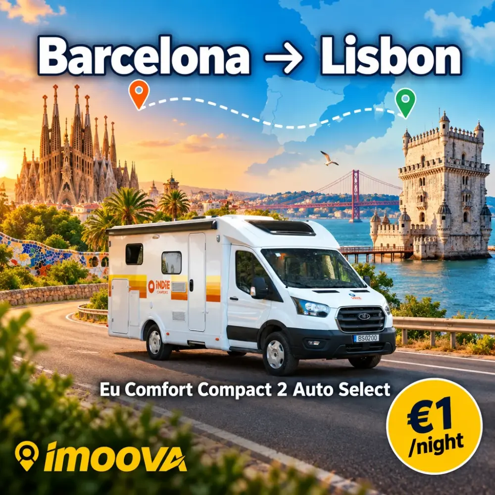 Eu Comfort Compact 2 Auto Select relocation from Barcelona to Lisbon