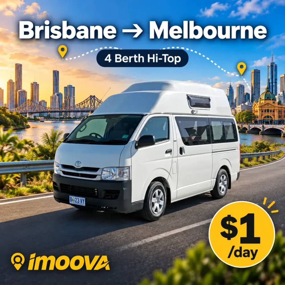 4 Berth Hi-Top relocation from Brisbane to Melbourne