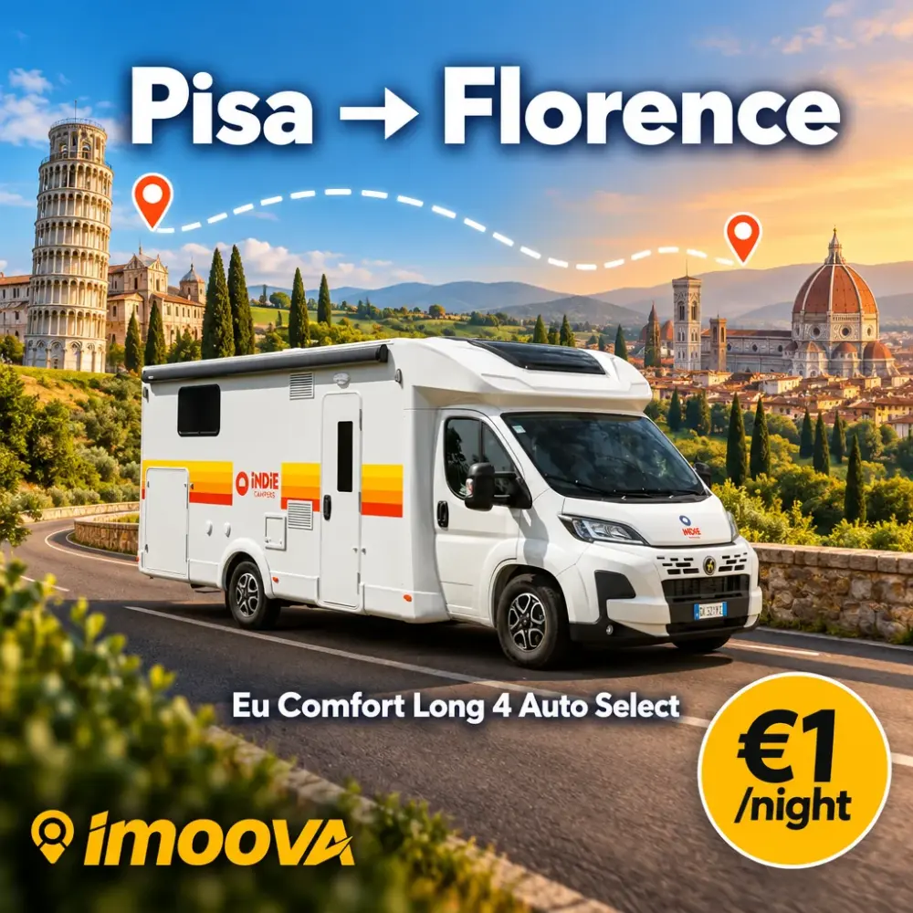 Eu Comfort Long 4 Auto Select relocation from Pisa to Florence