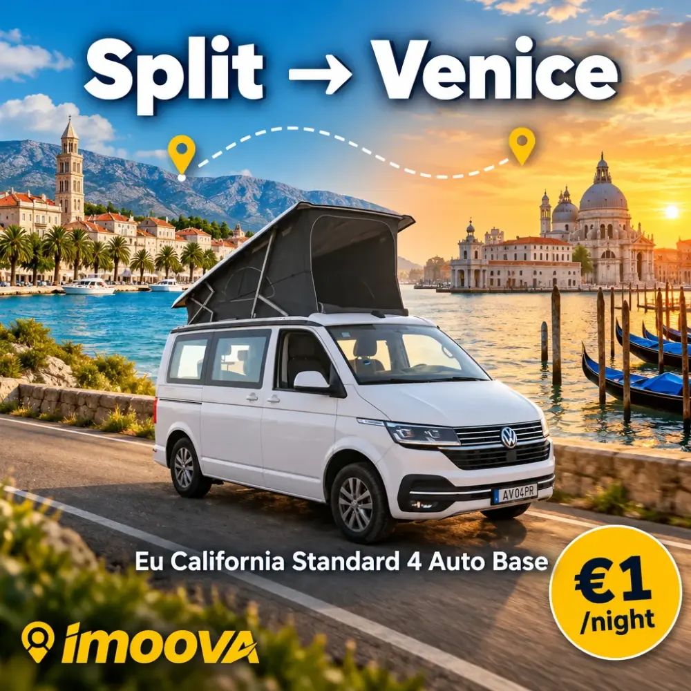 Eu California Standard 4 Auto Base relocation from Split to Venice