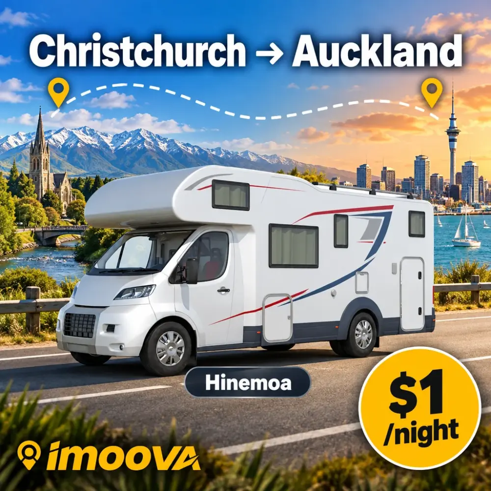 Trasloco di Hinemoa da Christchurch a Auckland