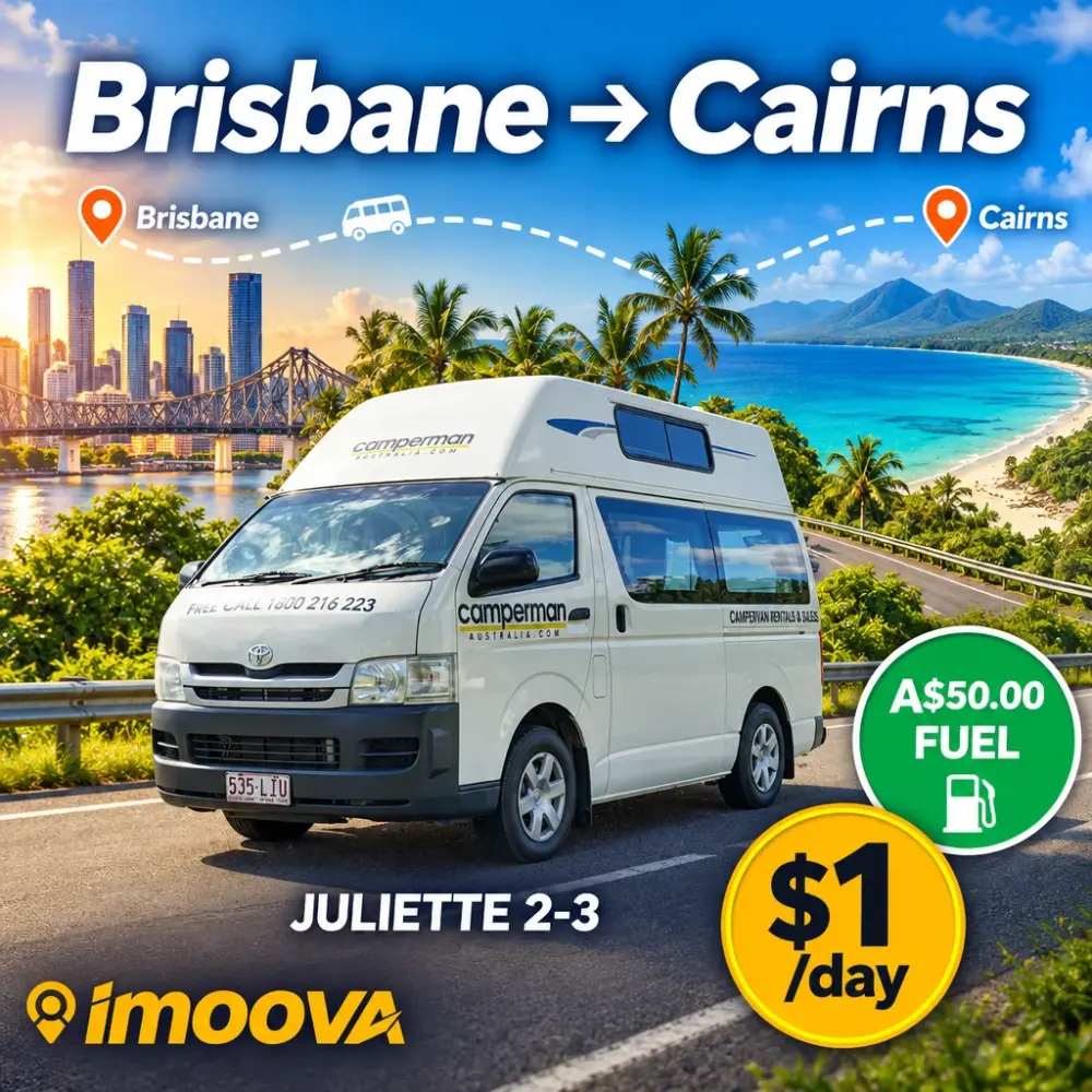 Relocação de JULIETTE 2-3 de Brisbane para Cairns