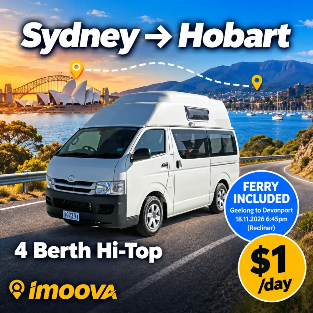 4 Berth Hi-Top relocation from Sydney to Hobart