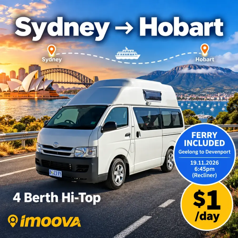 4 Berth Hi-Top relocation from Sydney to Hobart