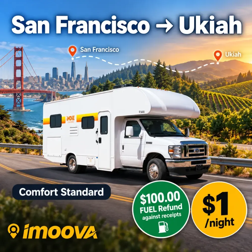 Comfort Standard relocation from San Francisco to Ukiah