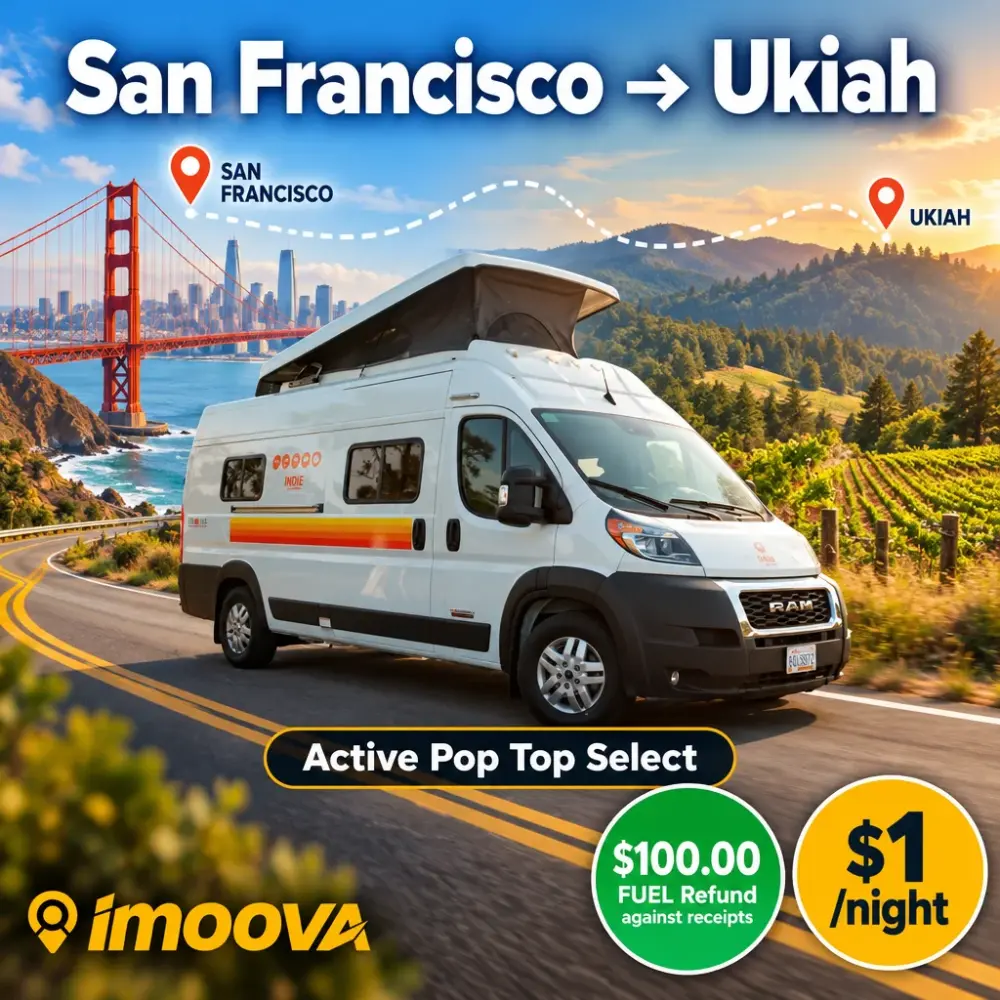 Active Pop Top Select relocation from San Francisco to Ukiah