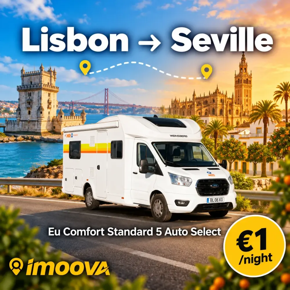 Eu Comfort Standard 5 Auto Select relocation from Lisbon to Seville