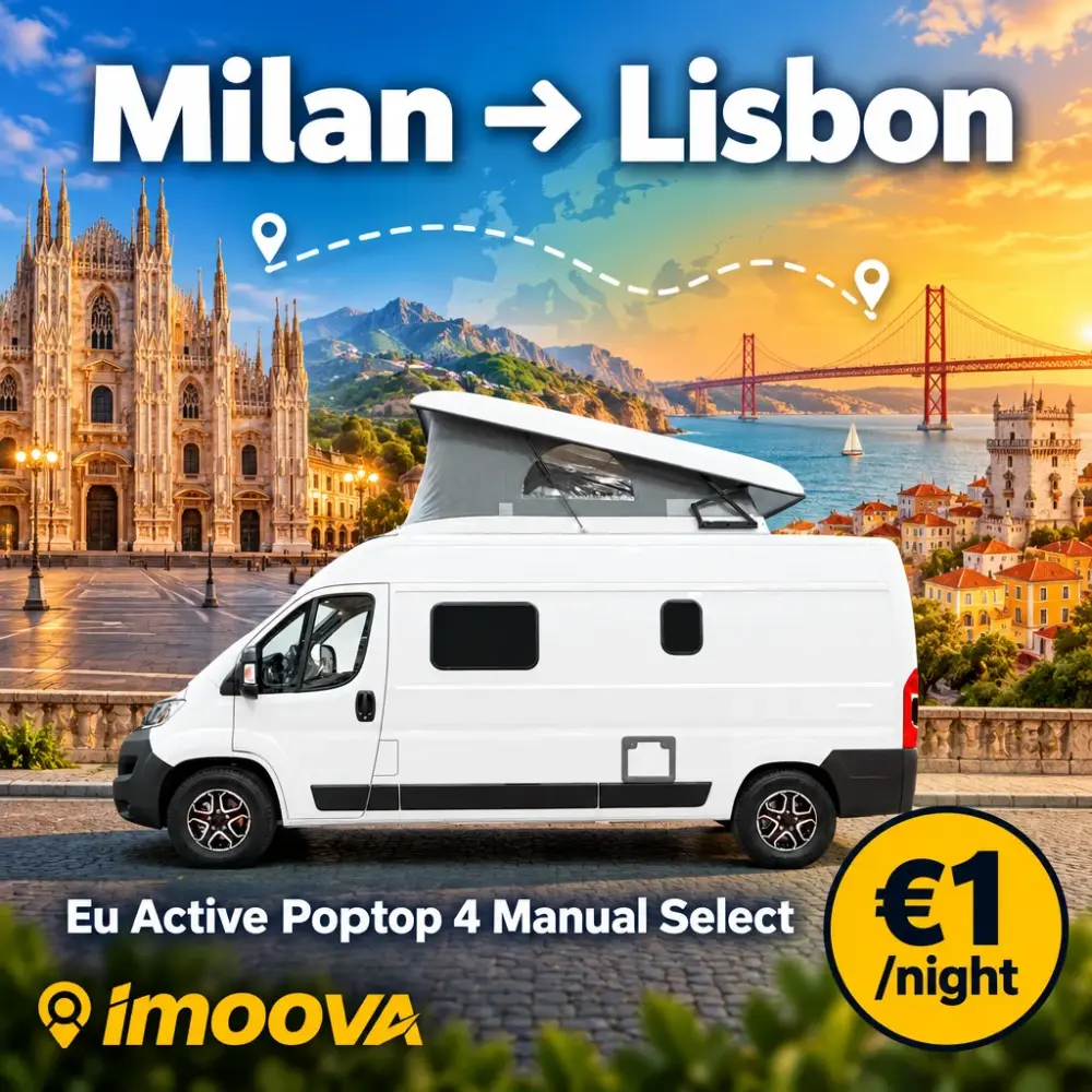 Eu Active Poptop 4 Manual Select relocation from Milan to Lisbon