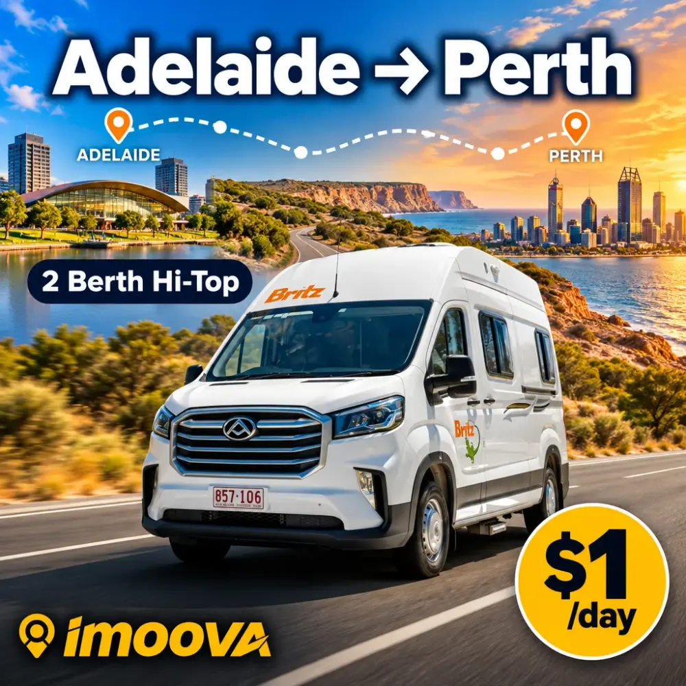 2 Berth Hi-Top relocation from Adelaide to Perth