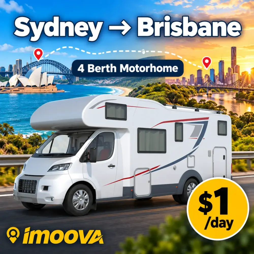 4 Berth Motorhome relocation from Sydney to Brisbane