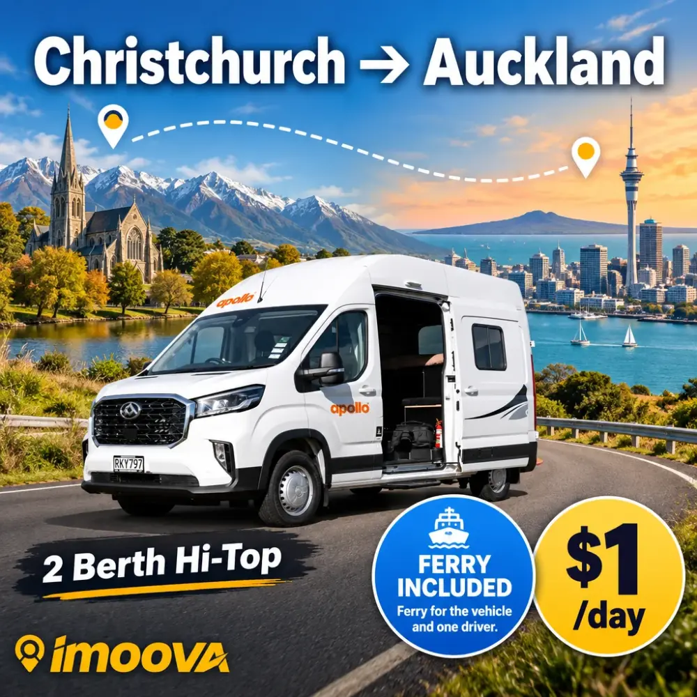 2 Berth Hi-Top relocation from Christchurch to Auckland