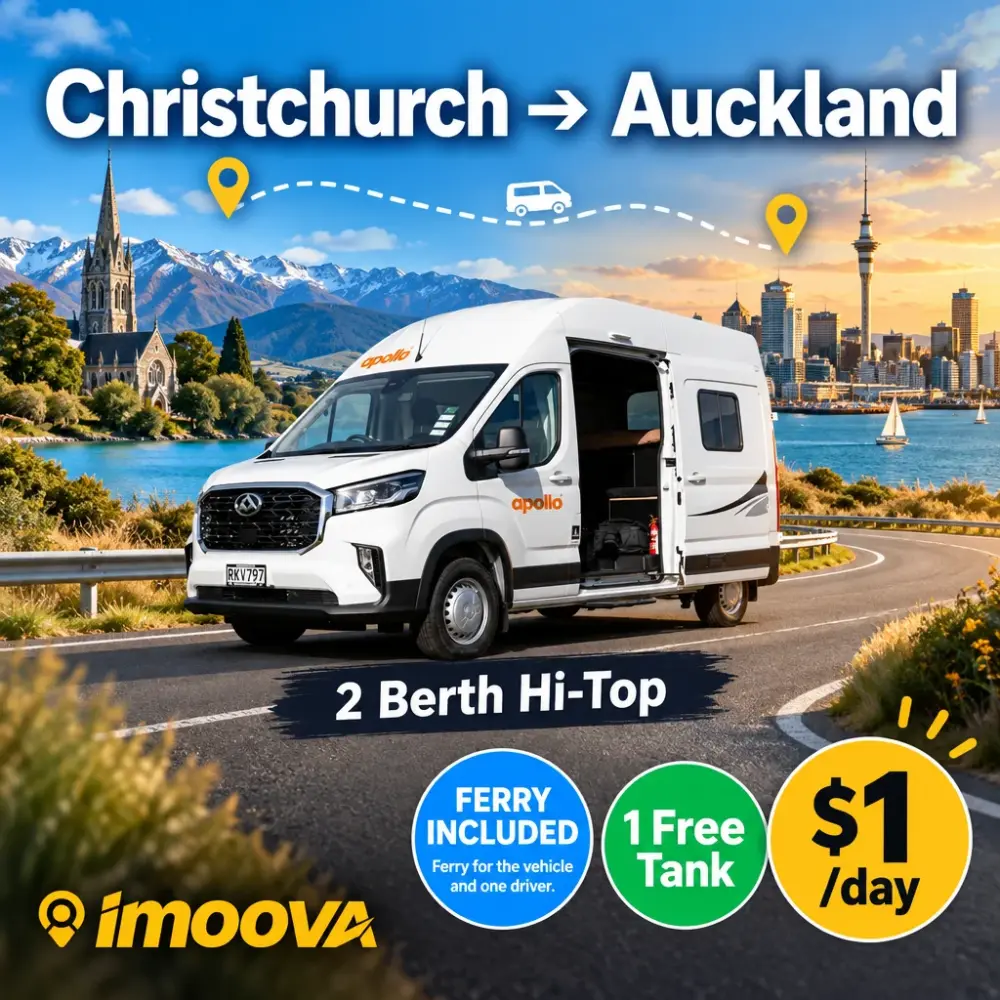 2 Berth Hi-Top relocation from Christchurch to Auckland