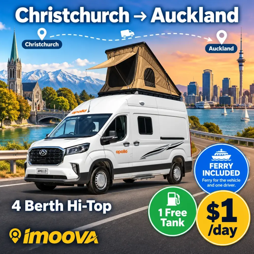 4 Berth Hi-Top relocation from Christchurch to Auckland