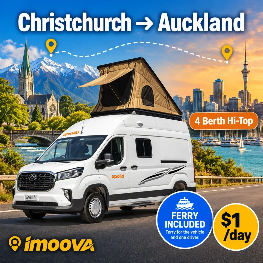 4 Berth Hi-Top relocation from Christchurch to Auckland