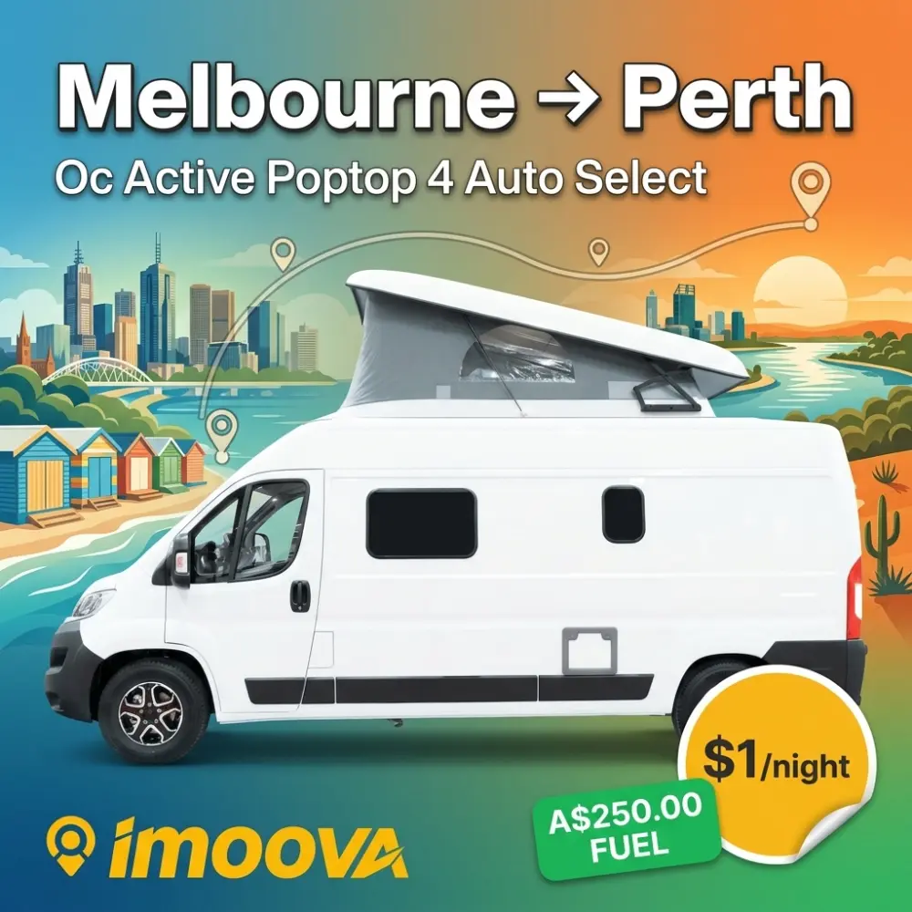 Oc Active Poptop 4 Auto Select relocation from Melbourne to Perth