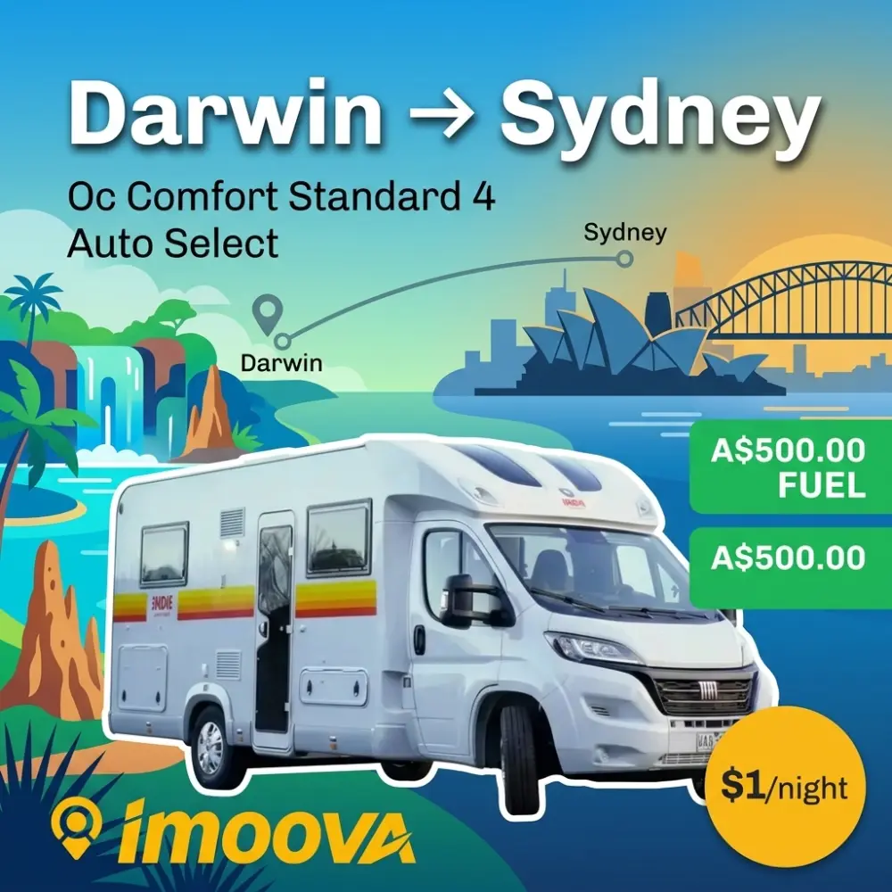 Oc Comfort Standard 4 Auto Select relocation from Darwin to Sydney