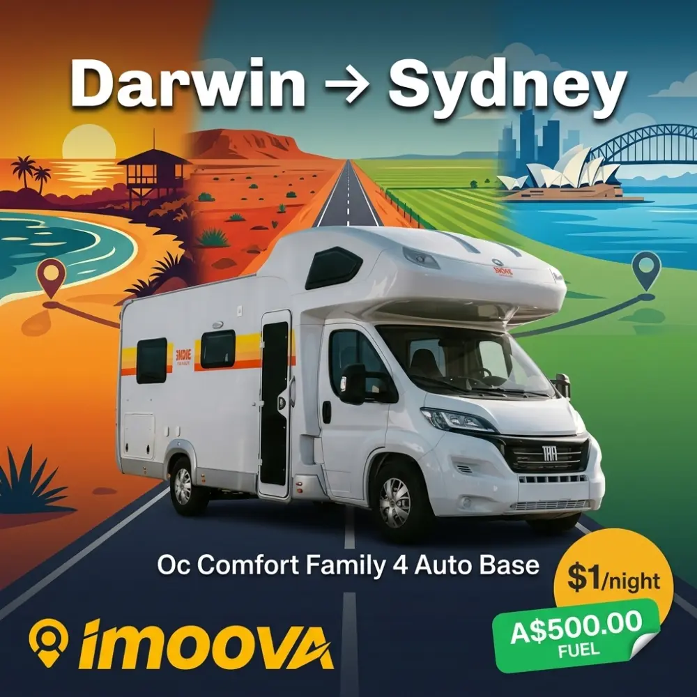 Oc Comfort Family 4 Auto Base relocation from Darwin to Sydney