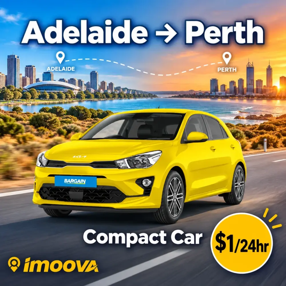 Compact Car relocation from Adelaide to Perth