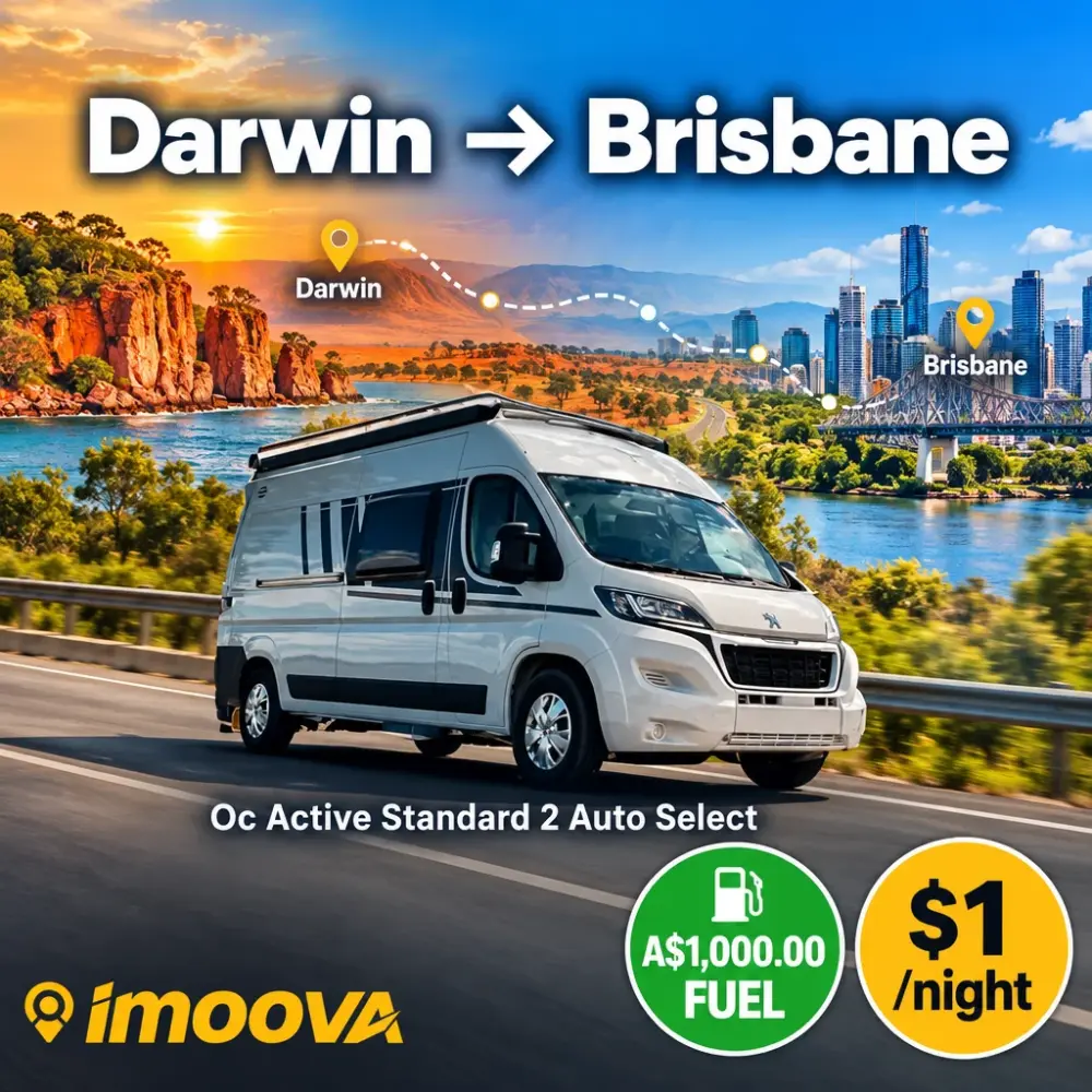 Trasloco di Oc Active Standard 2 Auto Select da Darwin a Brisbane