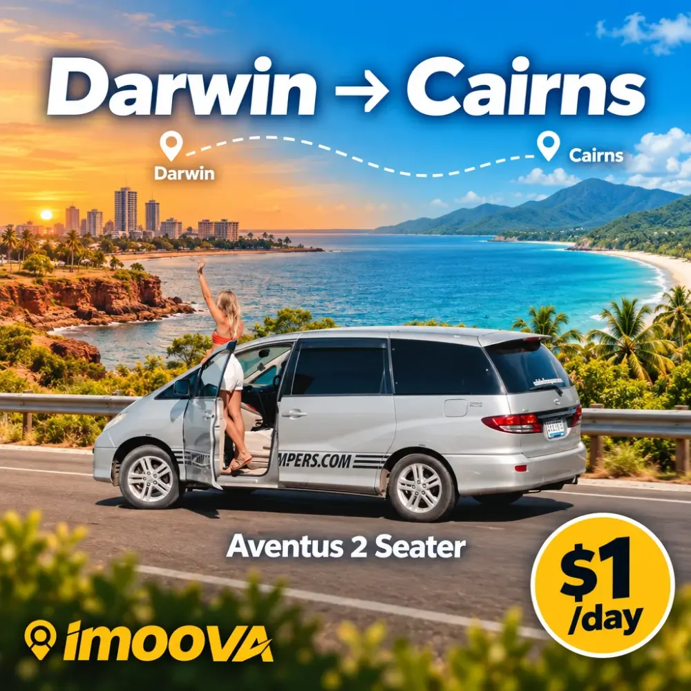 Aventus 2 Seater relocation from Darwin to Cairns