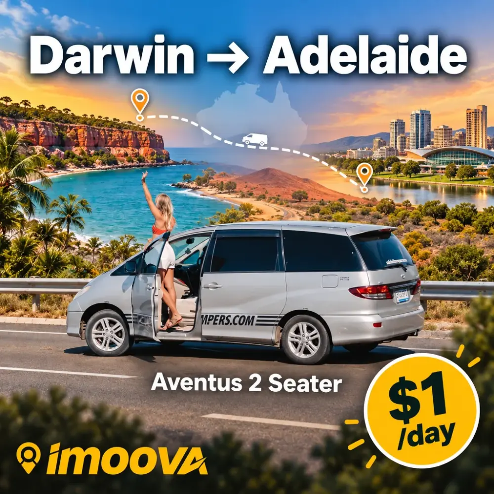 Aventus 2 Seater relocation from Darwin to Adelaide