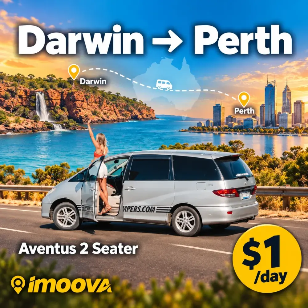 Aventus 2 Seater relocation from Darwin to Perth