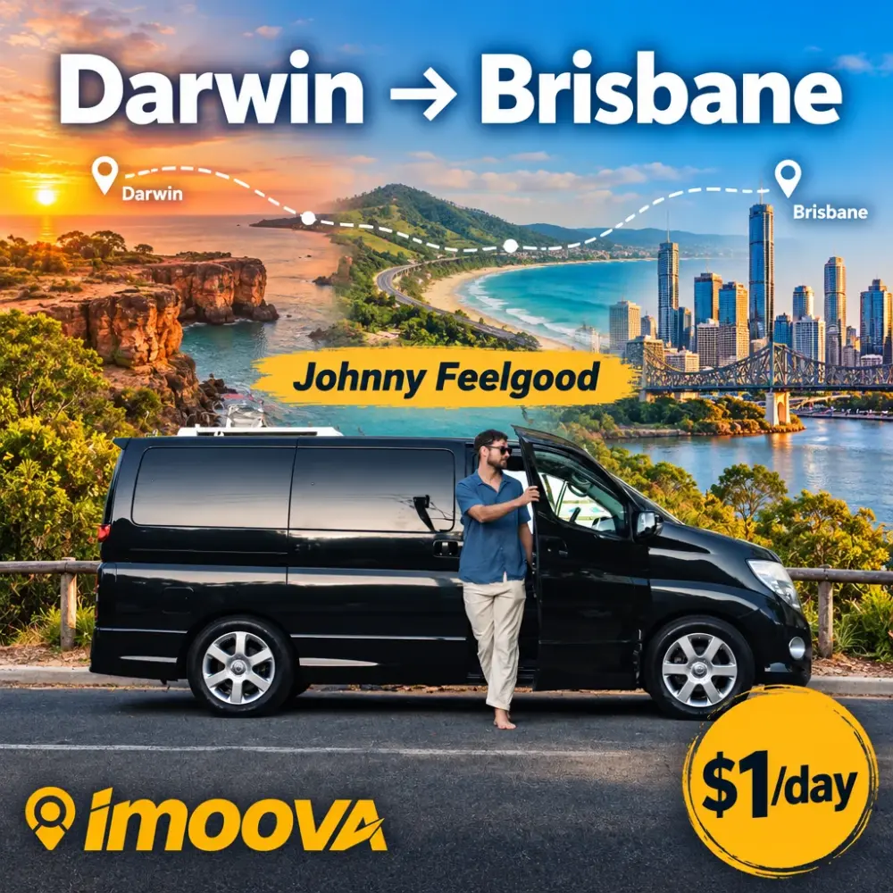 Trasloco di Johnny Feelgood da Darwin a Brisbane