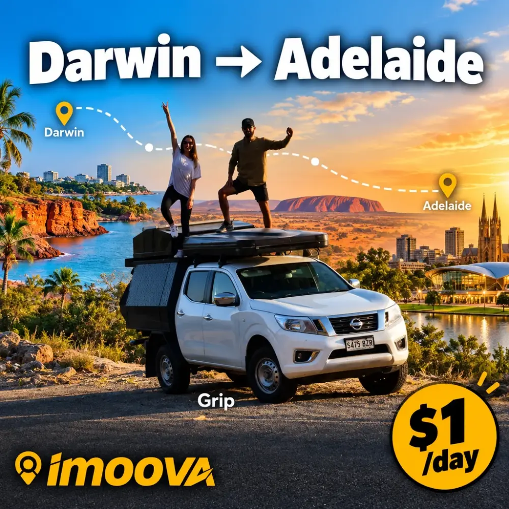 Grip relocation from Darwin to Adelaide