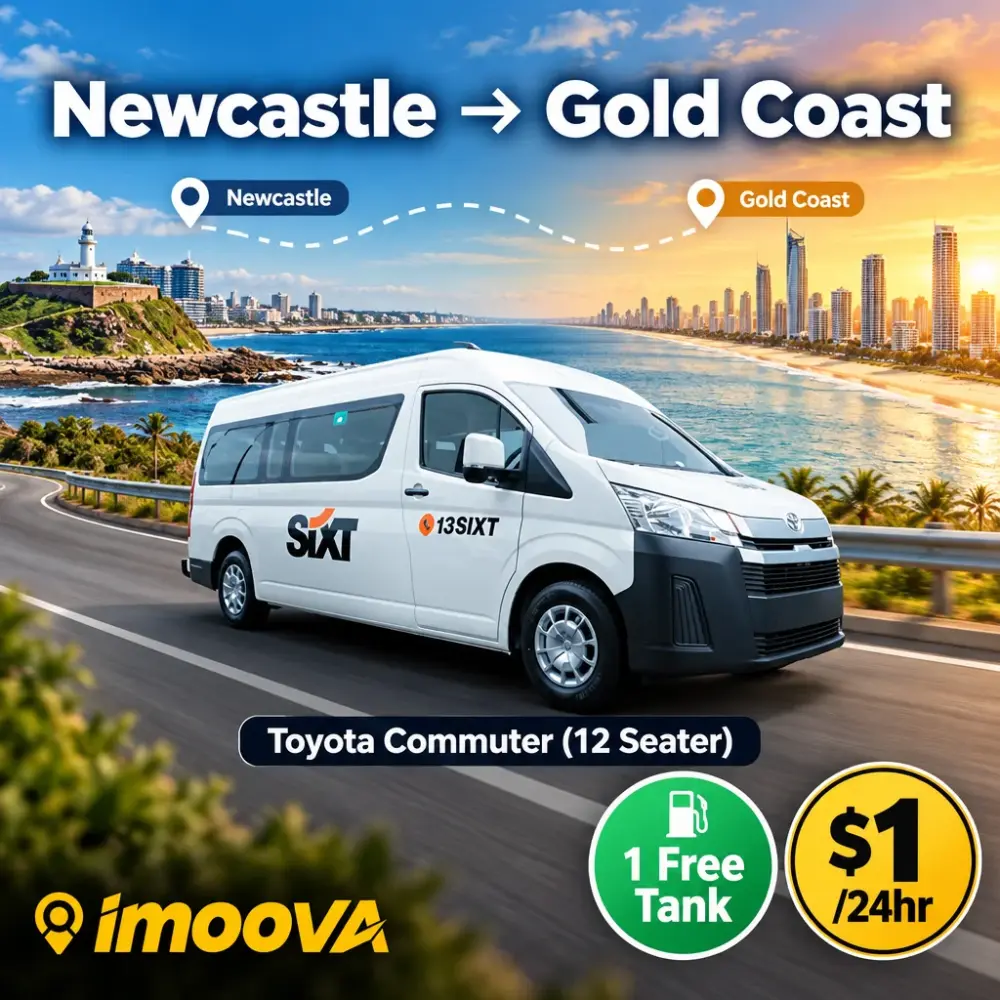 Toyota Commuter (12 Seater) relocation from Newcastle to Gold Coast