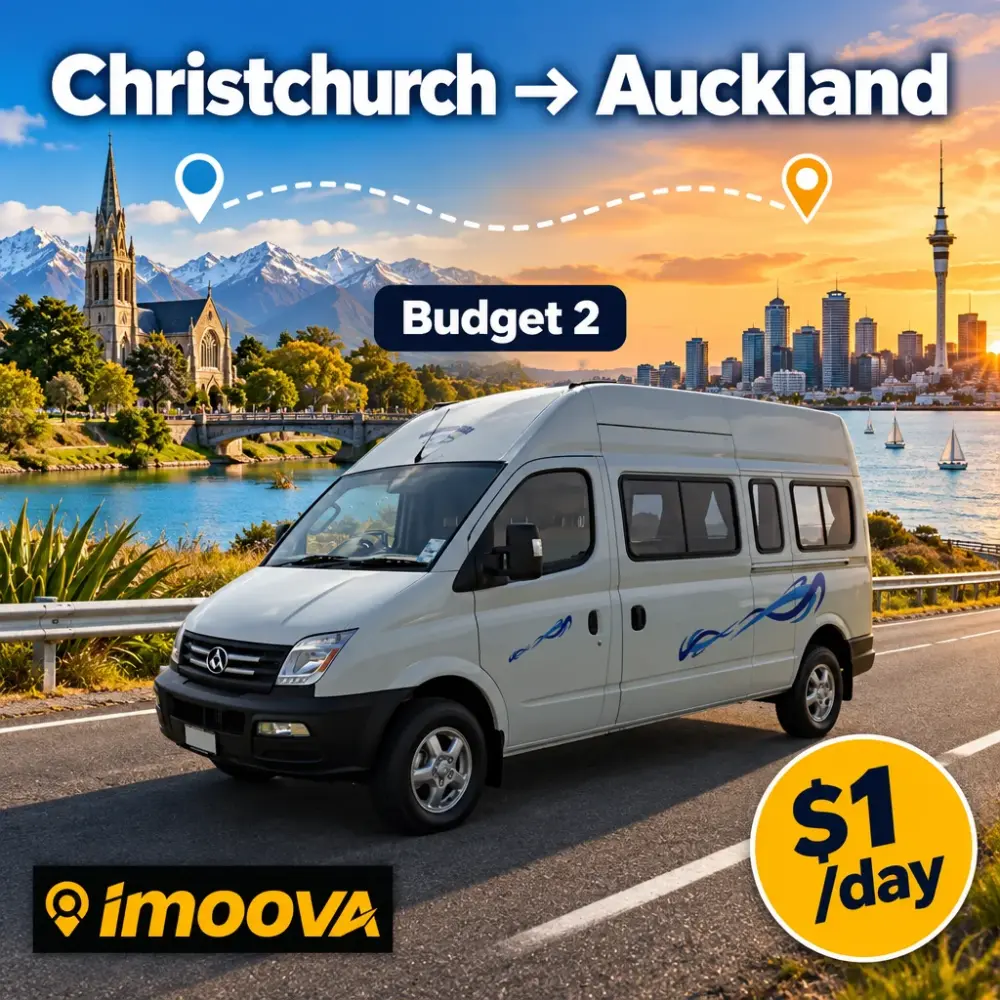 Trasloco di Budget 2 da Christchurch a Auckland