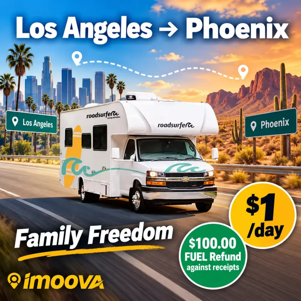 Trasloco di Family Freedom da Los Angeles a Phoenix