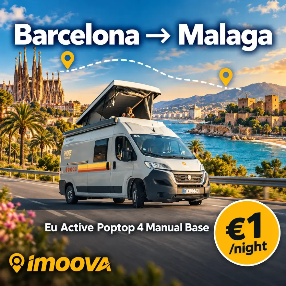 Reubicación de Eu Active Poptop 4 Manual Base de Barcelona a Malaga