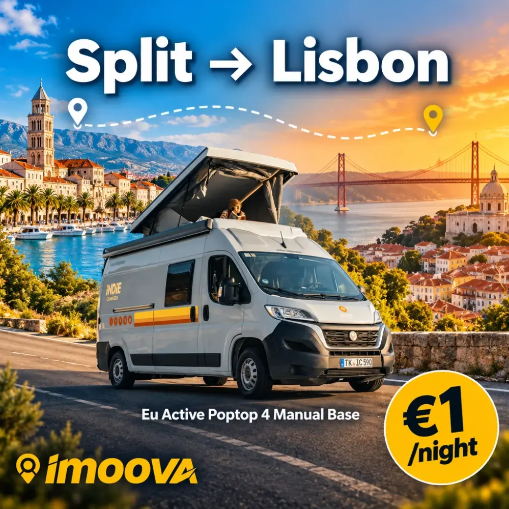 Reubicación de Eu Active Poptop 4 Manual Base de Split a Lisbon