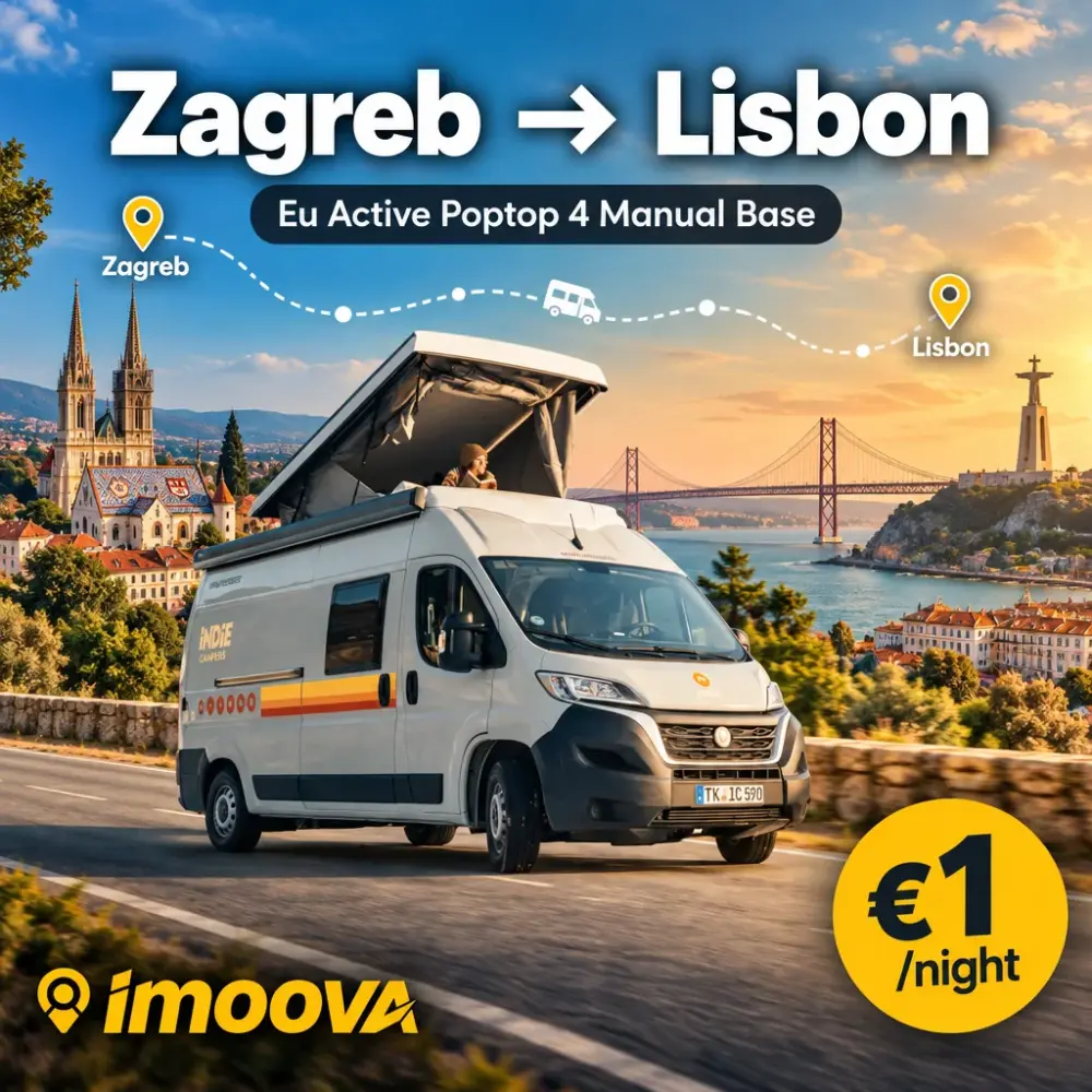 Reubicación de Eu Active Poptop 4 Manual Base de Zagreb a Lisbon