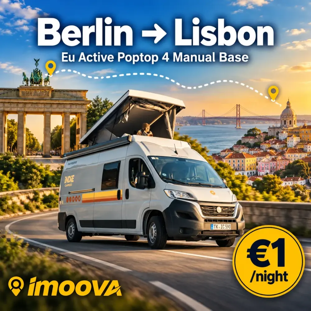 Reubicación de Eu Active Poptop 4 Manual Base de Berlin a Lisbon