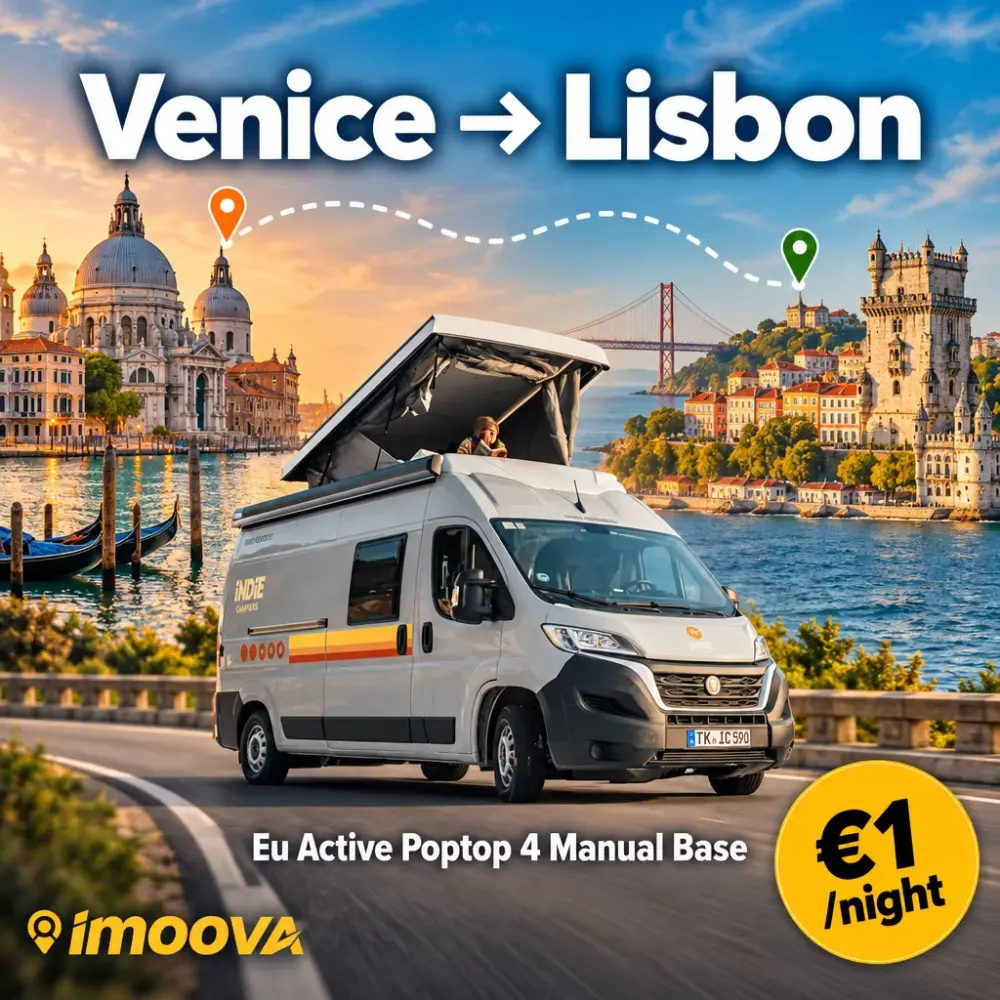 Reubicación de Eu Active Poptop 4 Manual Base de Venice a Lisbon