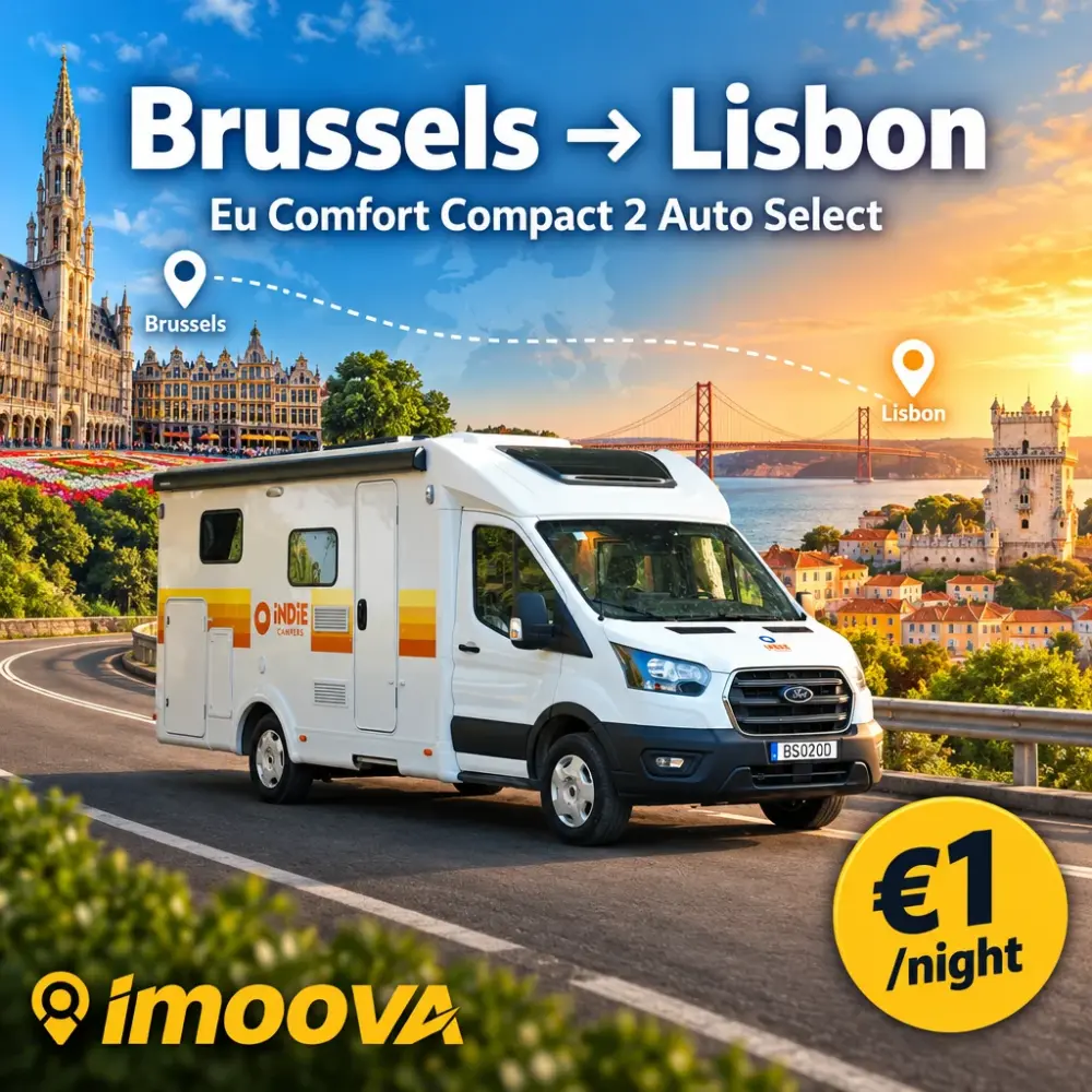 Reubicación de Eu Comfort Compact 2 Auto Select de Brussels a Lisbon