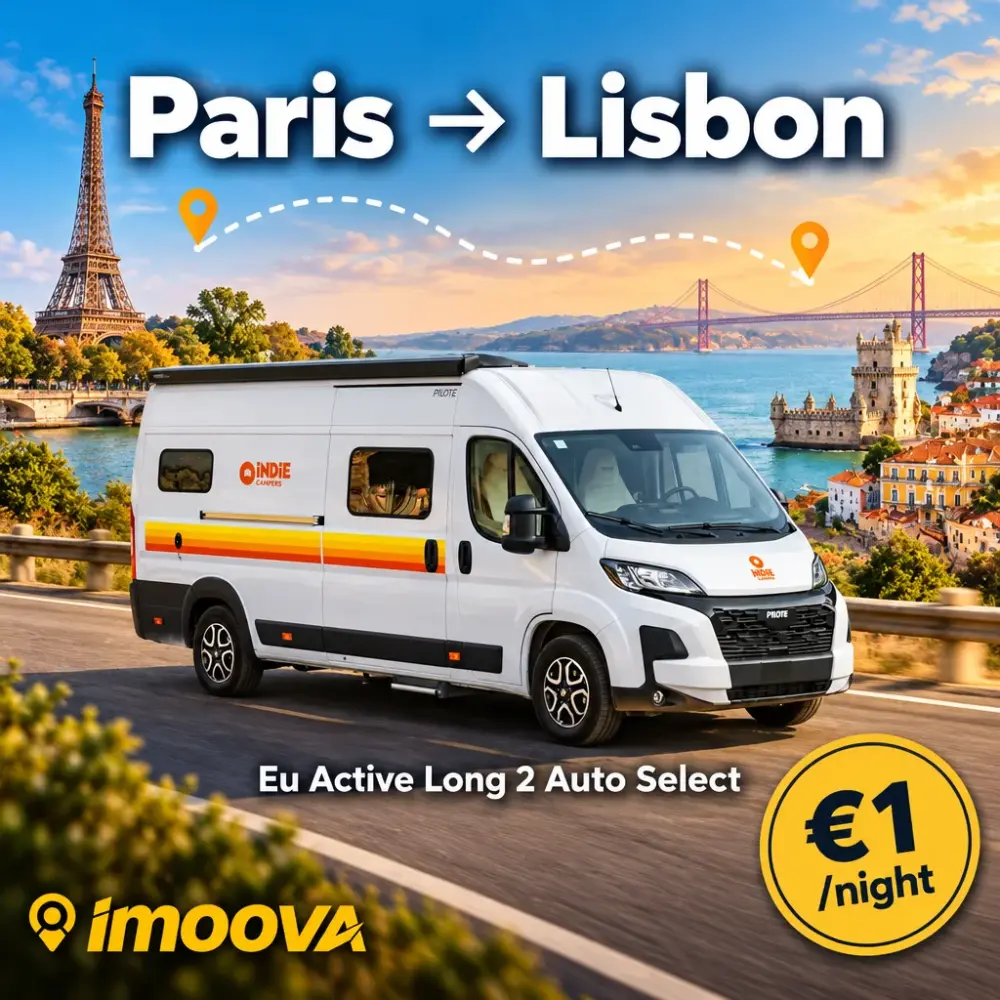 Reubicación de Eu Active Long 2 Auto Select de Paris a Lisbon