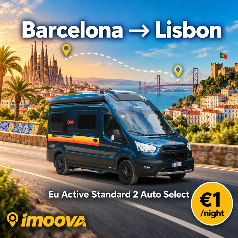 Reubicación de Eu Active Standard 2 Auto Select de Barcelona a Lisbon