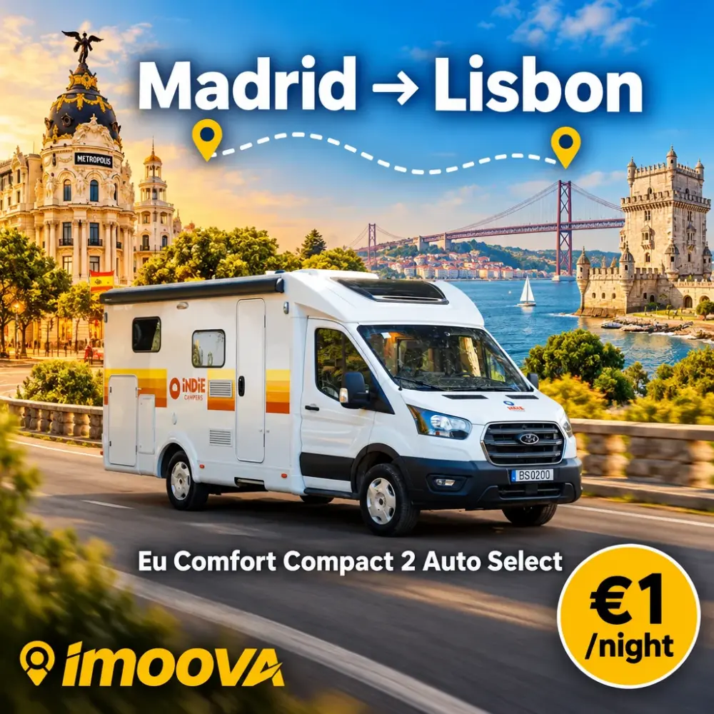 Reubicación de Eu Comfort Compact 2 Auto Select de Madrid a Lisbon