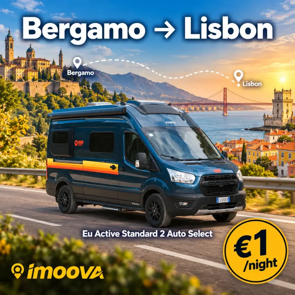 Reubicación de Eu Active Standard 2 Auto Select de Bergamo a Lisbon
